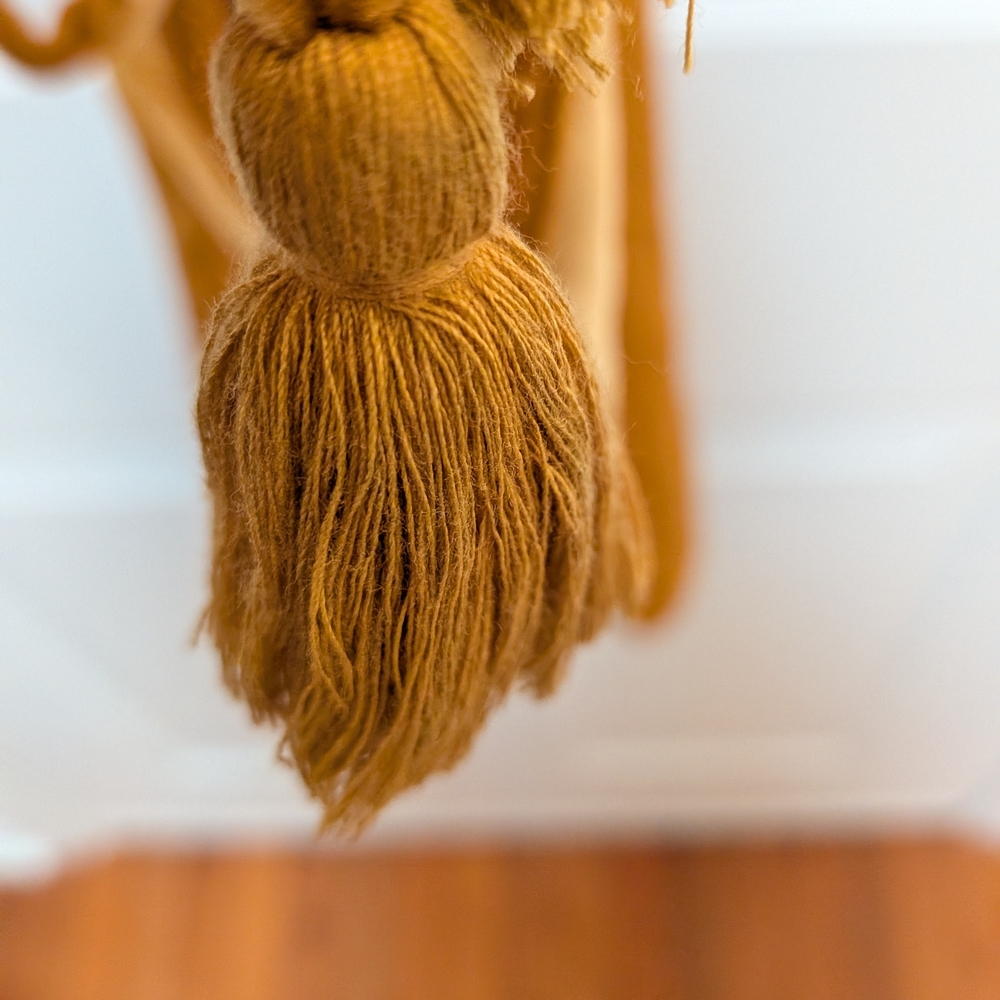 Billabong Lush Velvet Dress in Golden Mustard - Picture 9 of 10